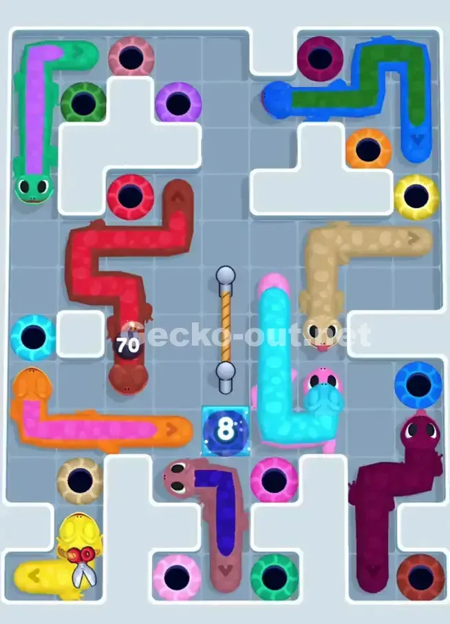 Gecko Out Level 1073 Gameplay