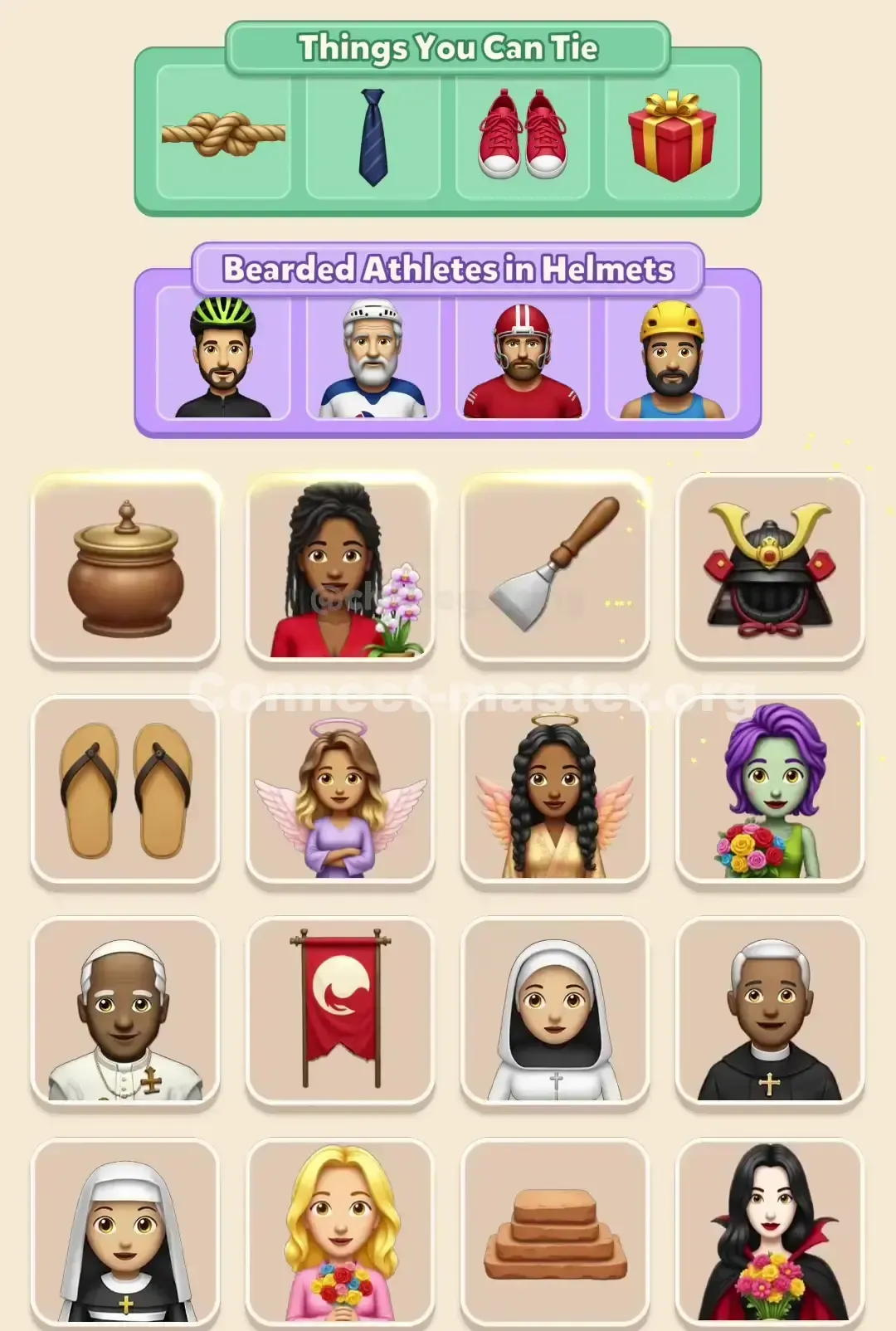 Connect Master Level 165 Solution 3