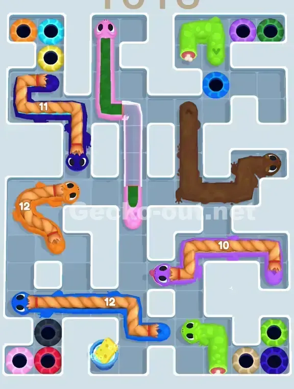 Gecko Out Level 1013 Screenshot