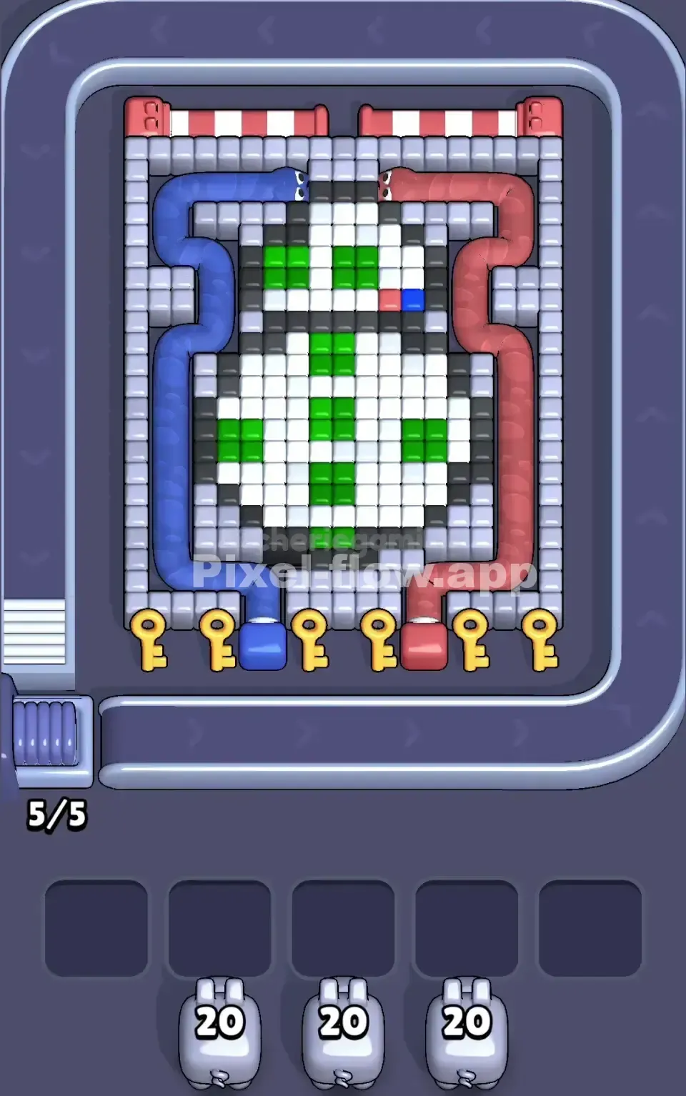 Pixel Flow Level 131 Solution (Wrong Level? Fix Here) 📸