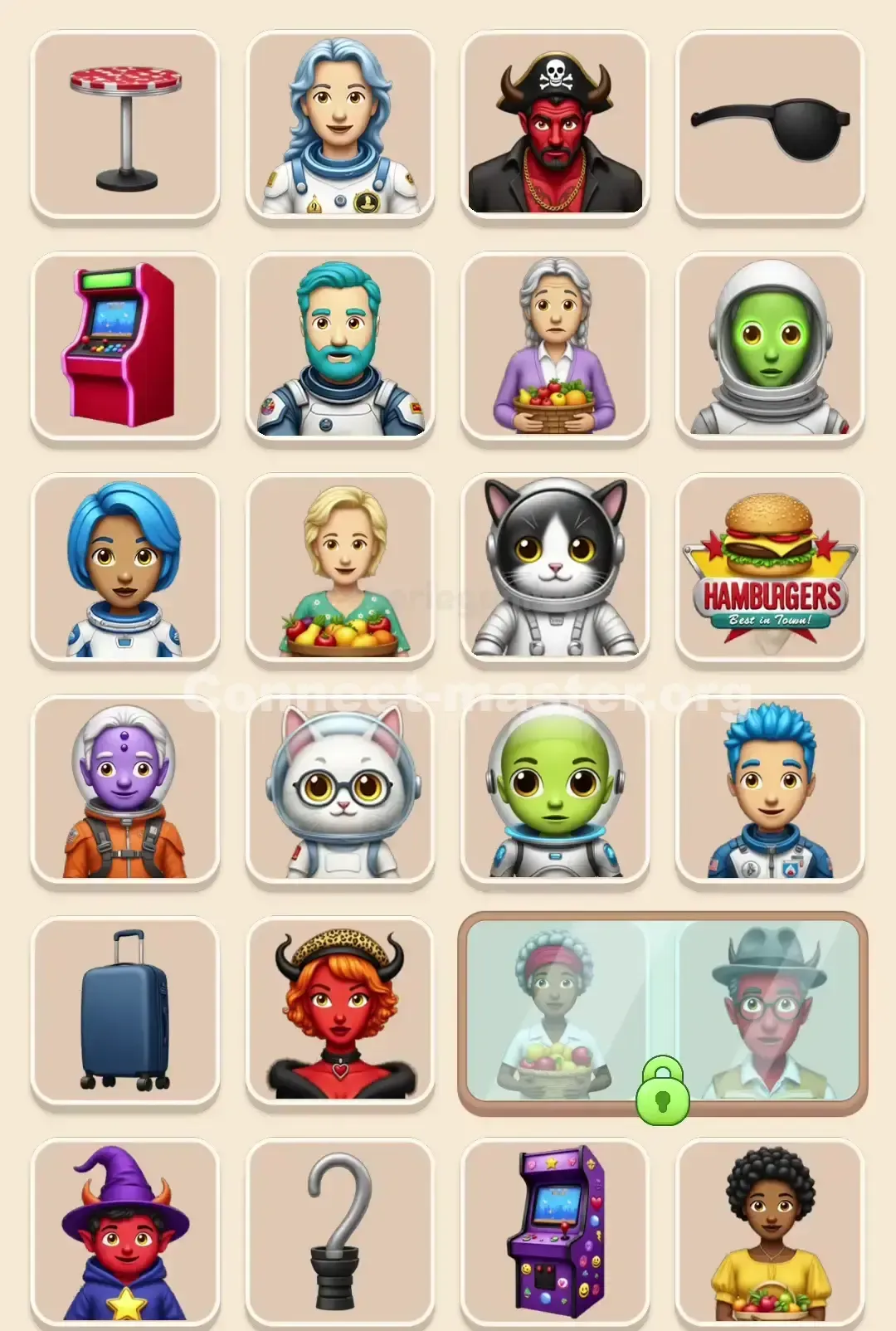 Connect Master Level 163 Solution 1