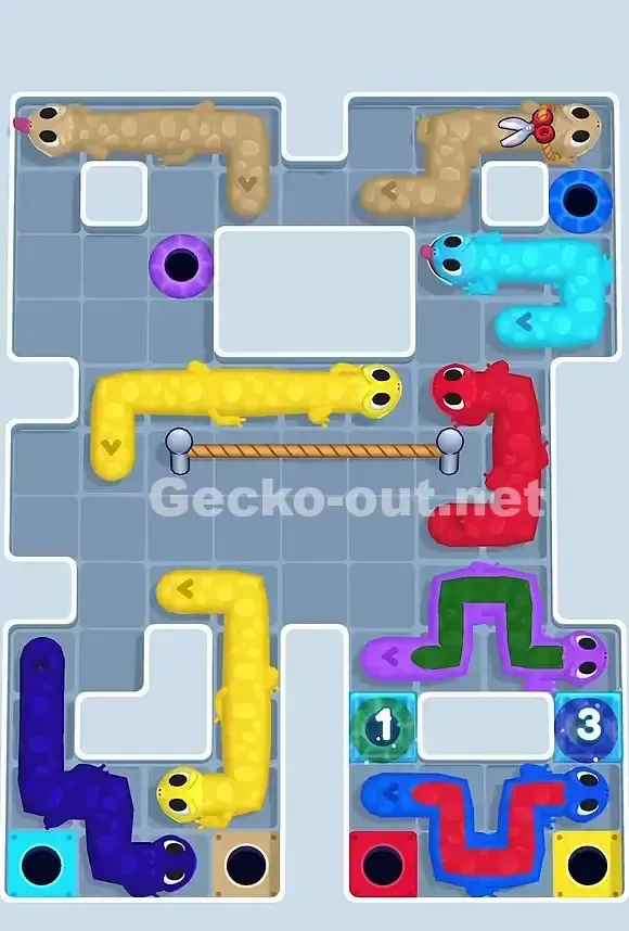 Gecko Out Level 830 Solution 2