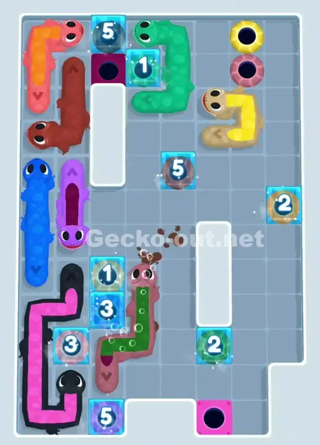 Gecko Out Level 1067 Solution 2