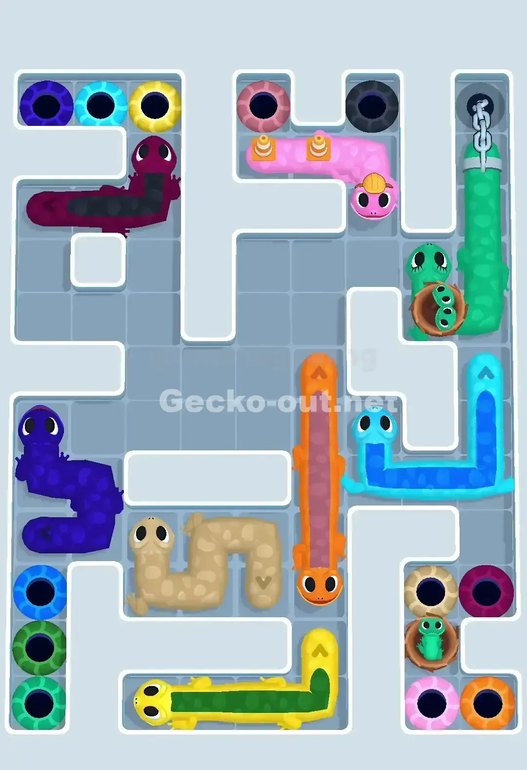 Gecko Out Level 672 Solution 2