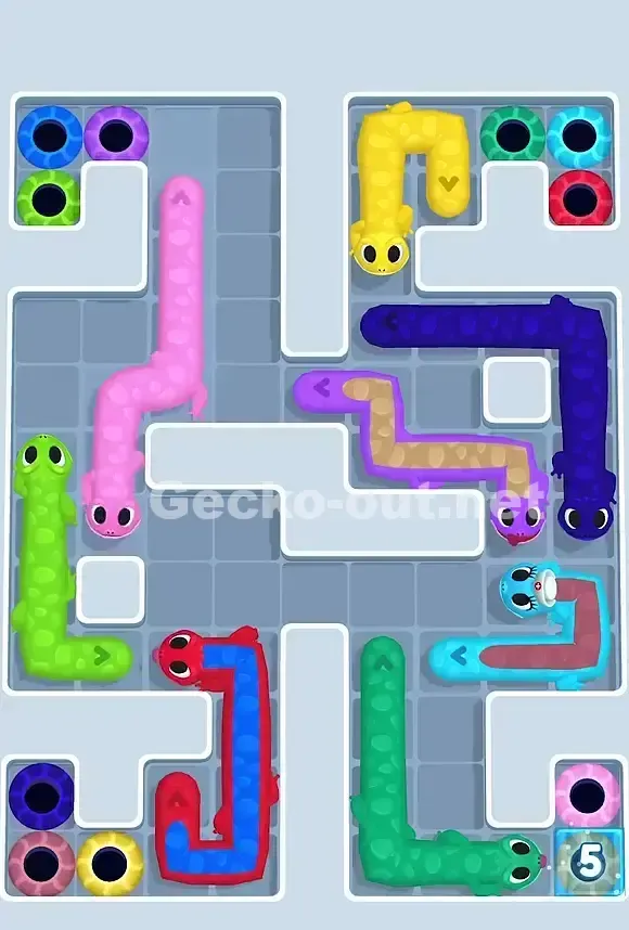 Gecko Out Level 724 Solution 2