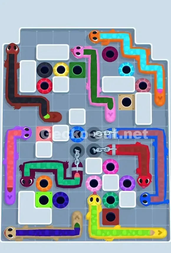 Gecko Out Level 717 Screenshot