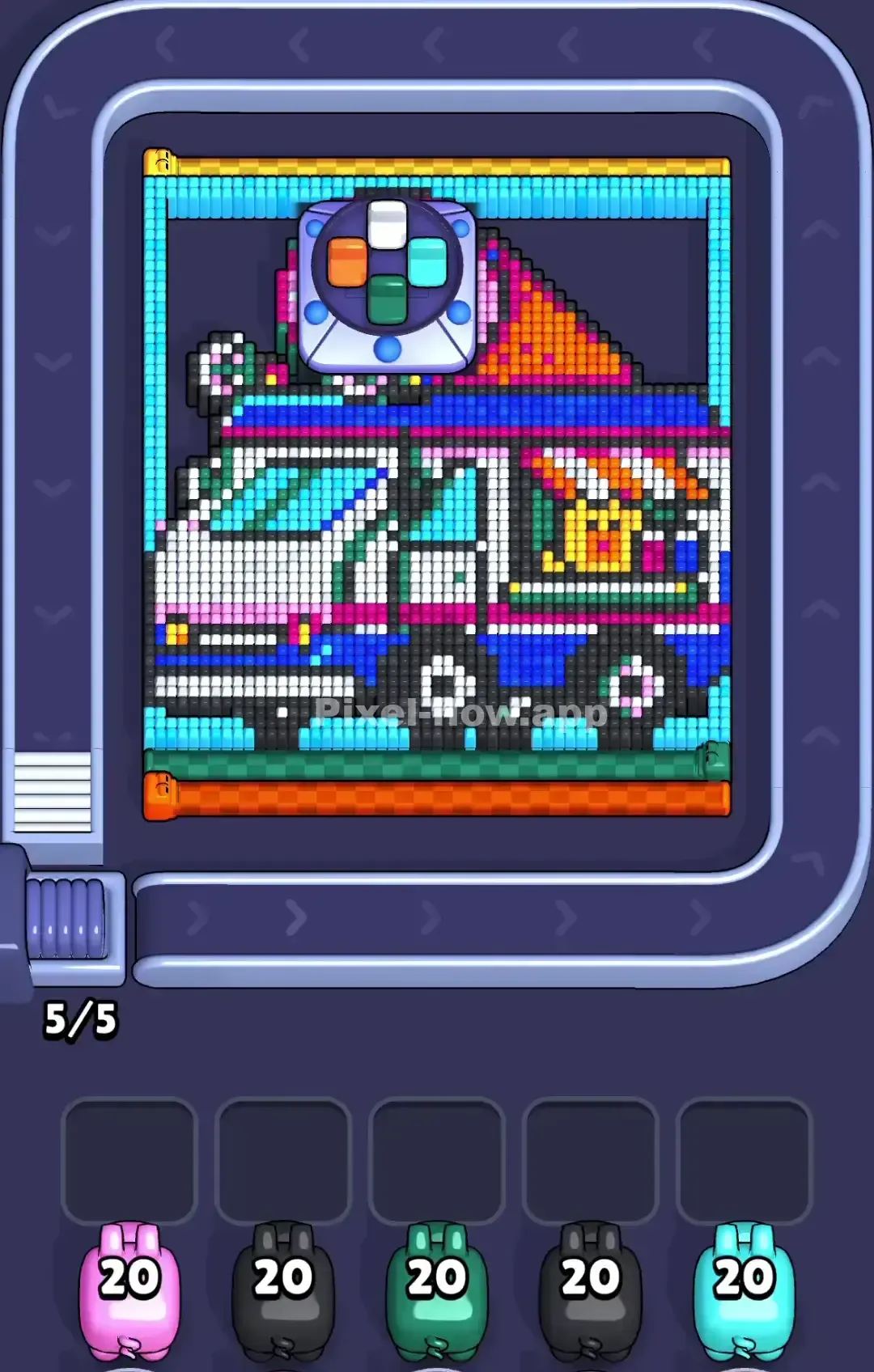 Pixel Flow Level 863 Solution (Wrong Level? Fix Here) 📸