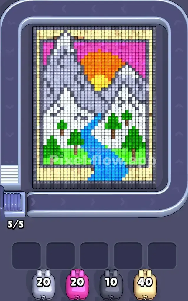 Pixel Flow Level 283 Solution (Wrong Level? Fix Here) 📸