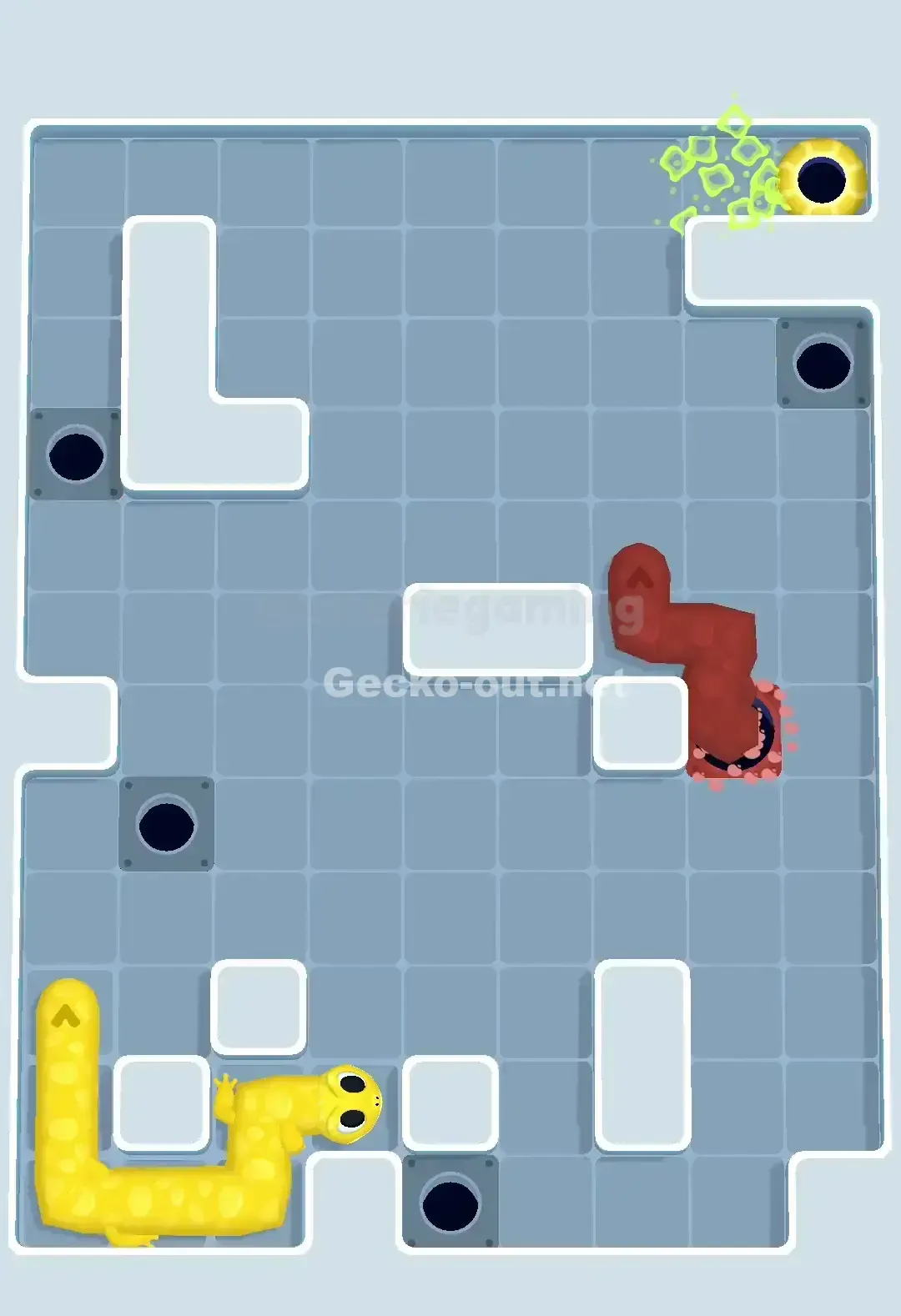 Gecko Out Level 678 Solution 3