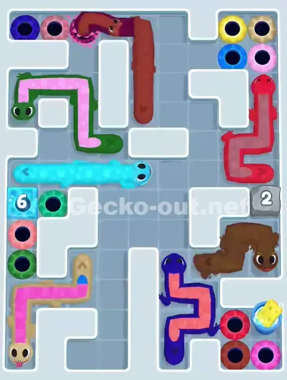 Gecko Out Level 986 Solution 1