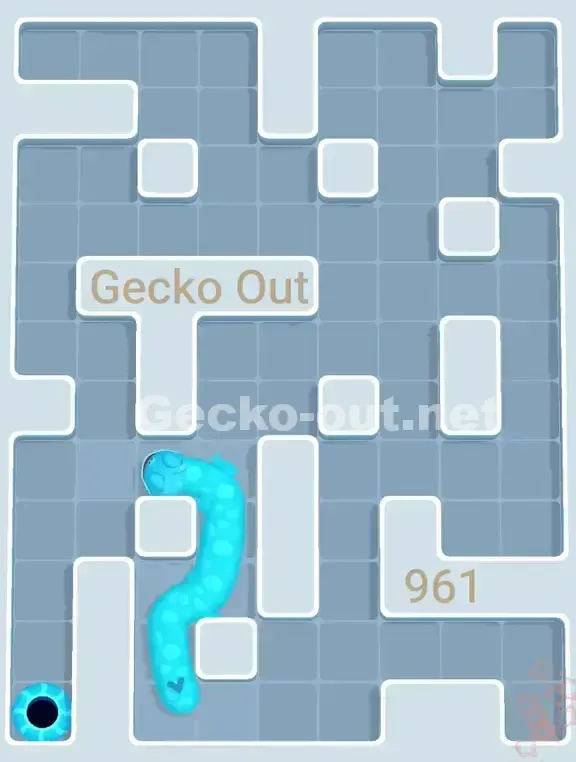 Gecko Out Level 961 Solution 3