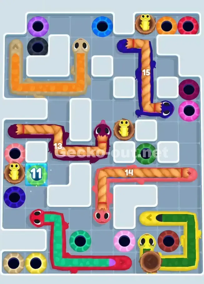Gecko Out Level 1034 Gameplay