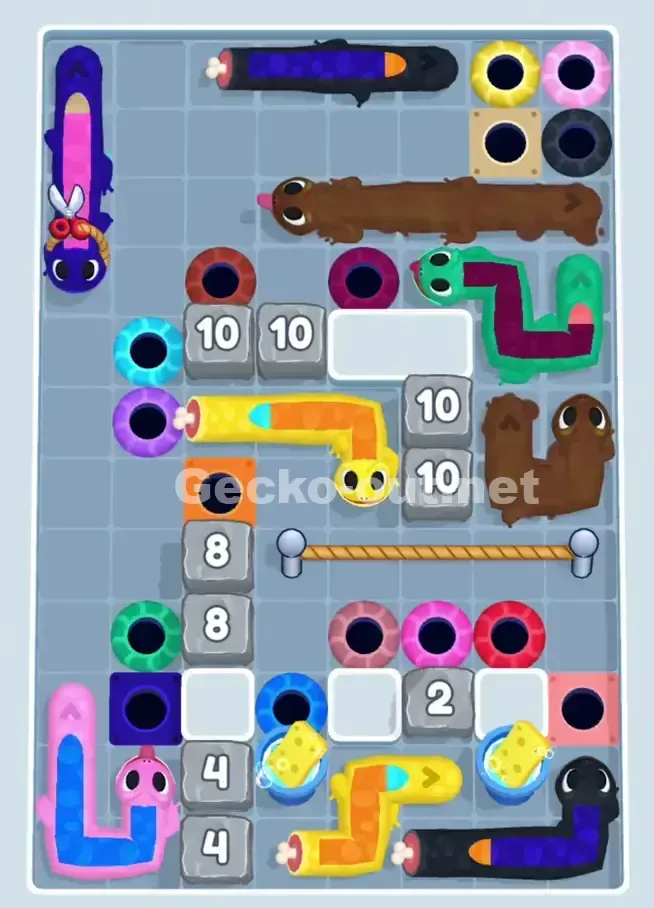 Gecko Out Level 1063 Solution 1