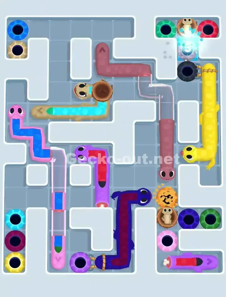 Gecko Out Level 1051 Solution 1