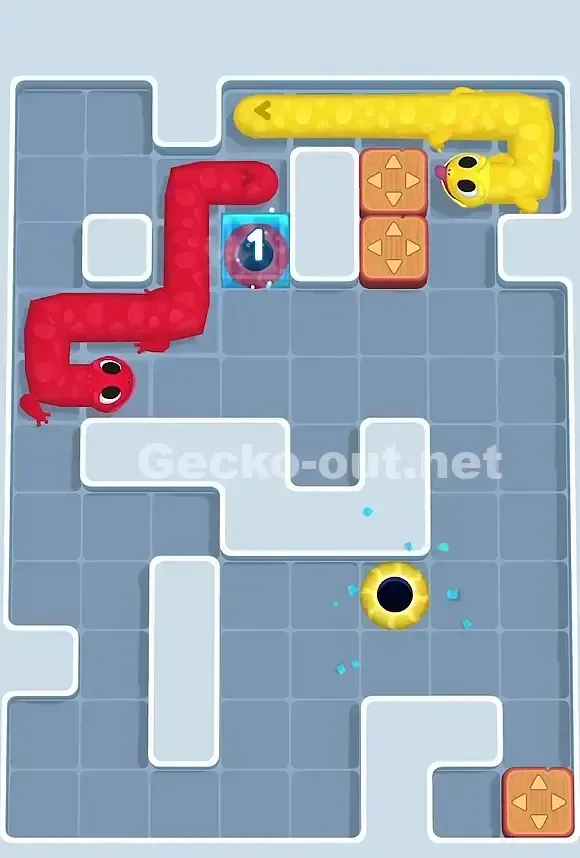 Gecko Out Level 811 Solution 3