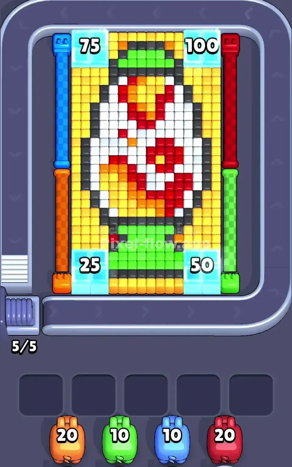 Pixel Flow Level 372 Solution (Wrong Level? Fix Here) 📸
