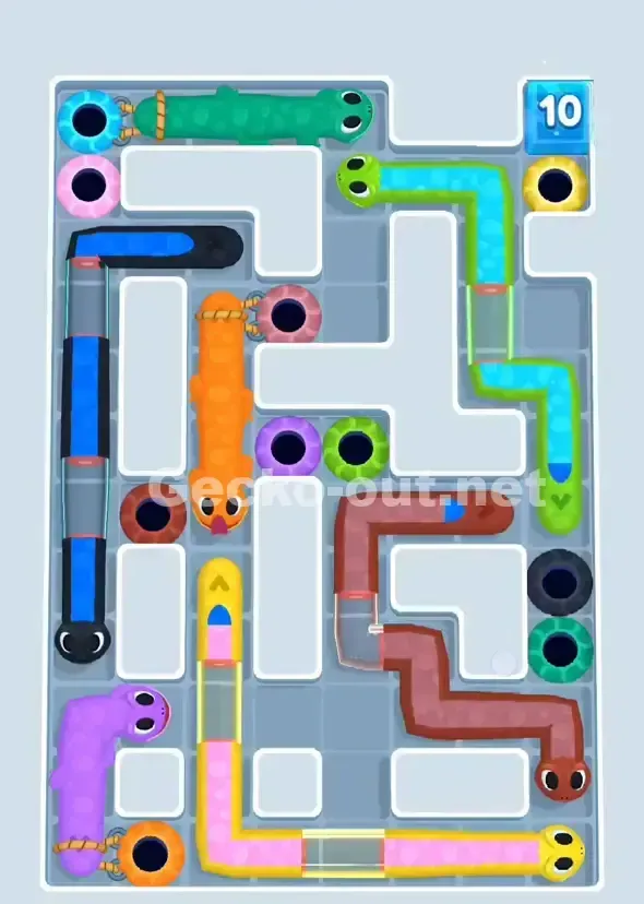 Gecko Out Level 927 Solution 1