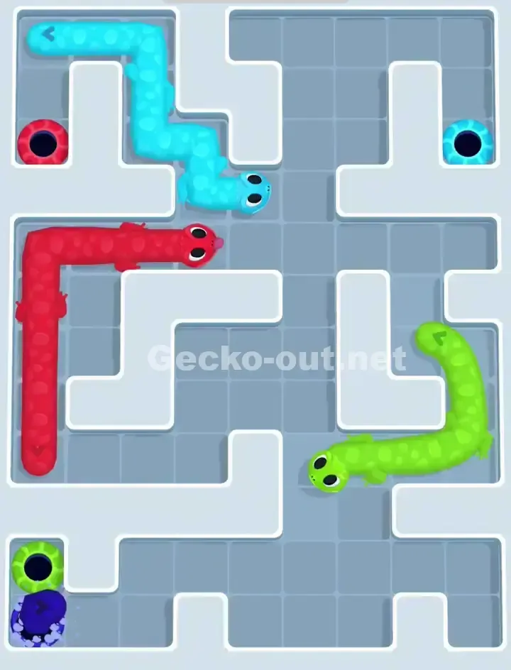 Gecko Out Level 1124 Solution 3