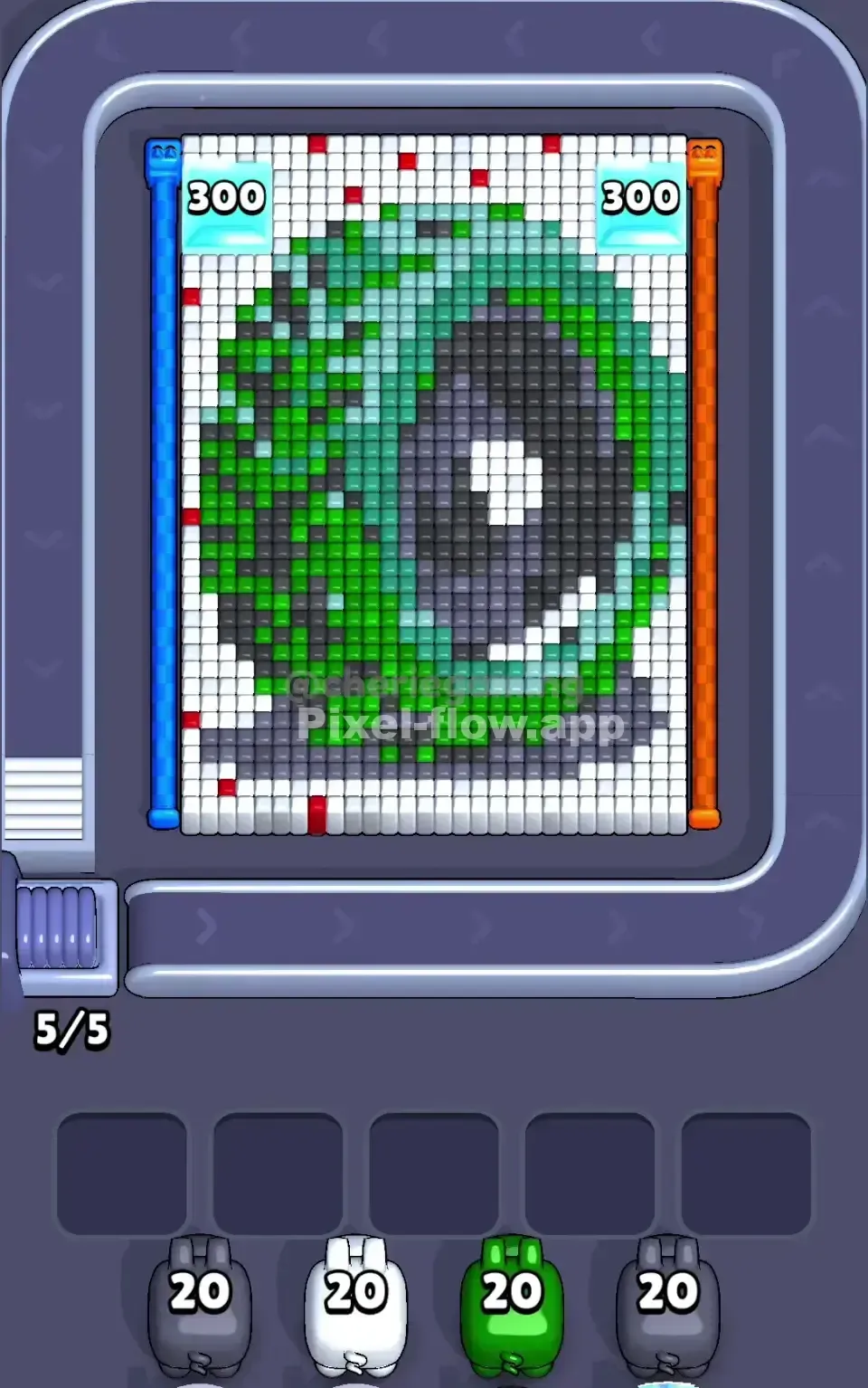 Pixel Flow Level 735 Solution (Wrong Level? Fix Here) 📸