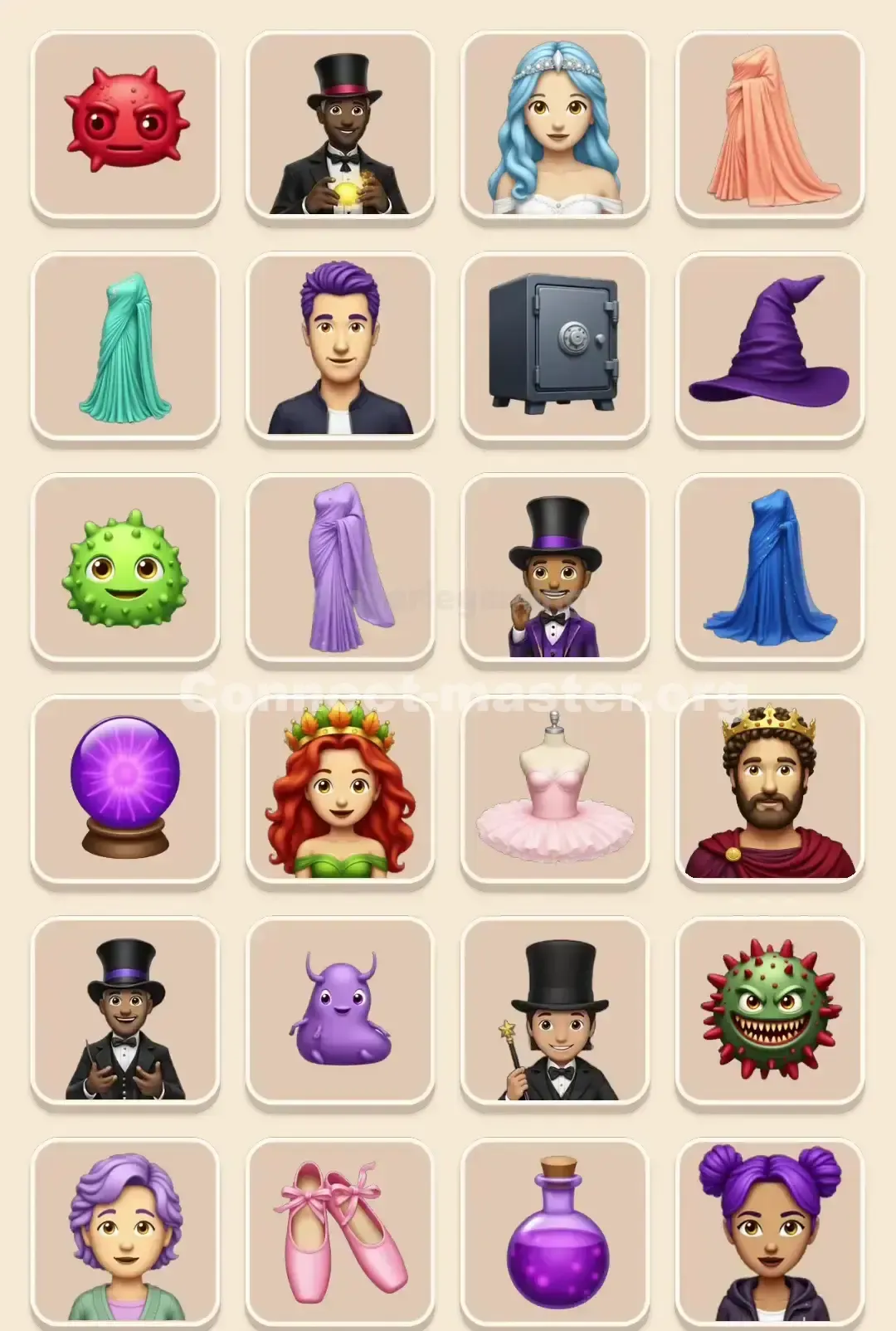 Connect Master Level 134 Solution 1