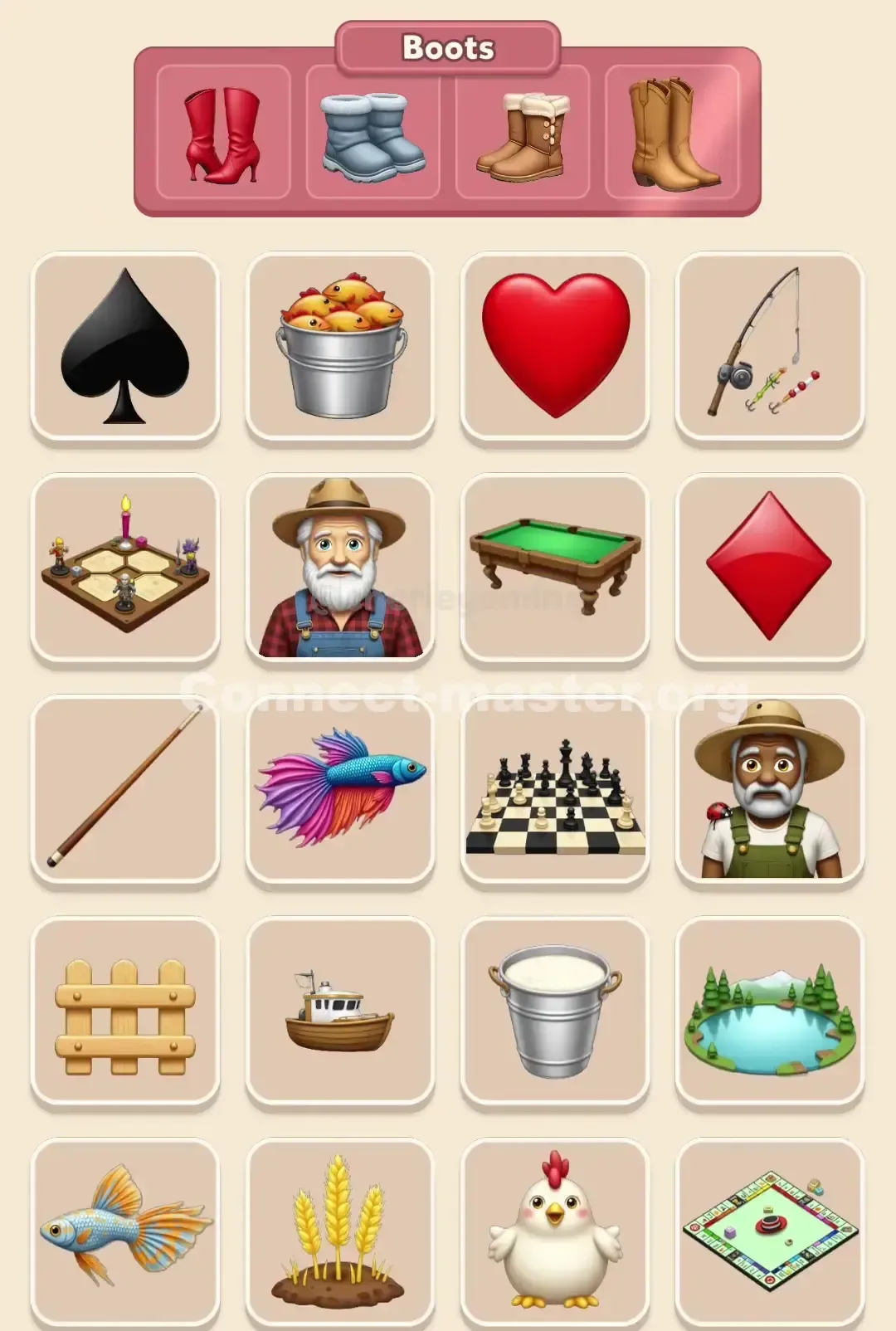 Connect Master Level 45 Solution 2