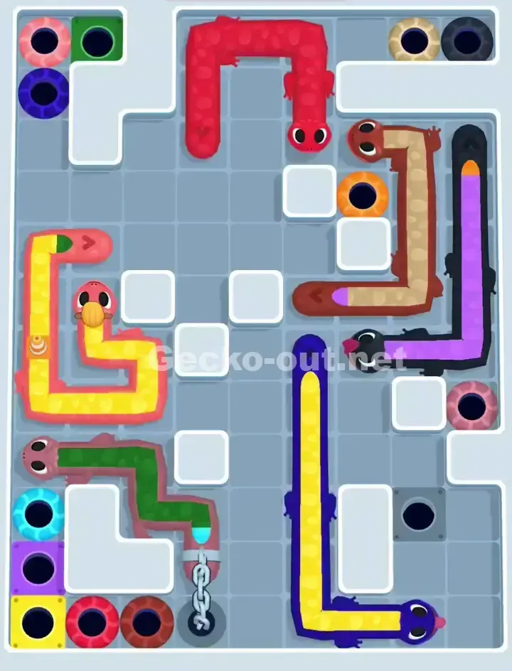 Gecko Out Level 1134 Solution 1