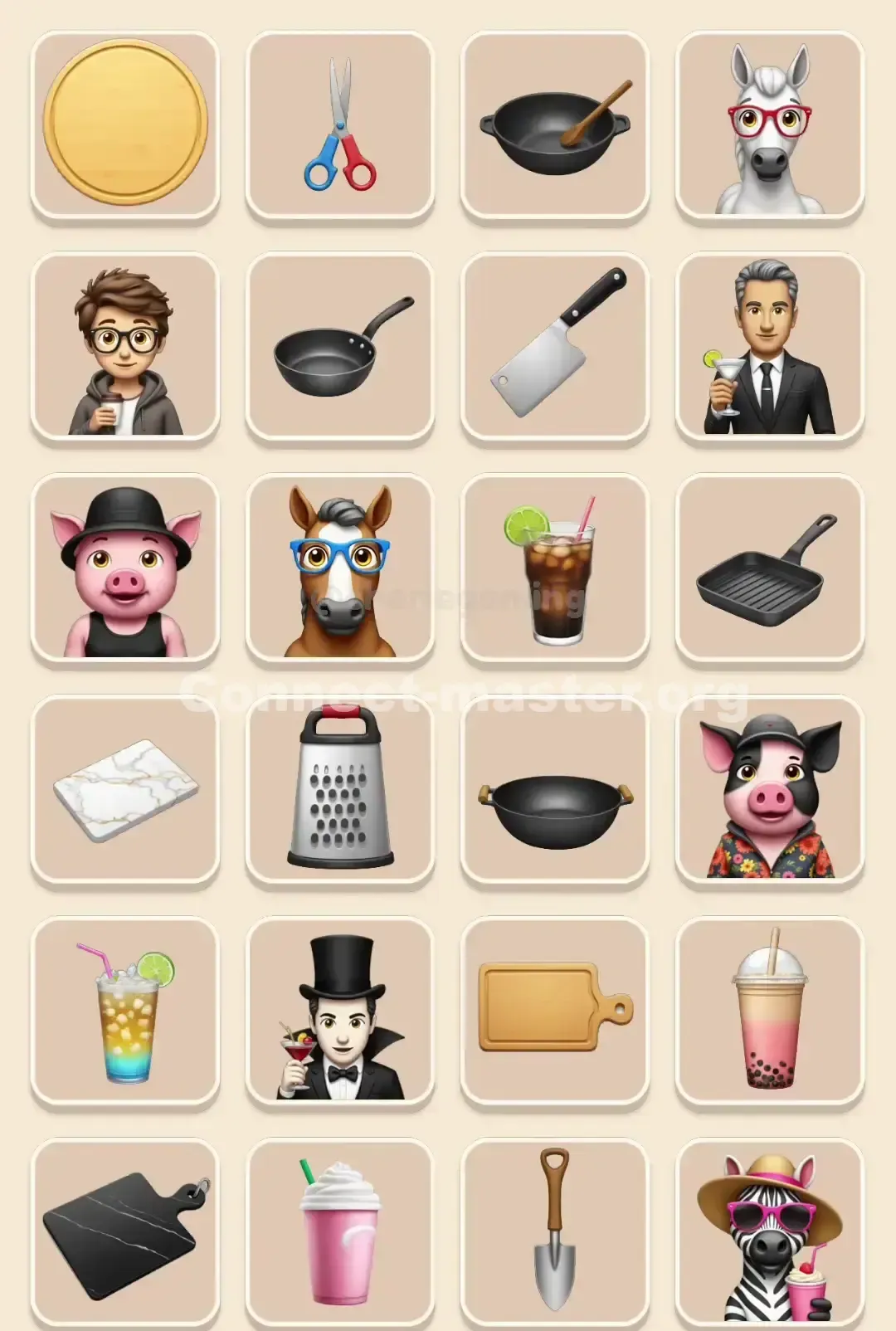 Connect Master Level 133 Solution 1