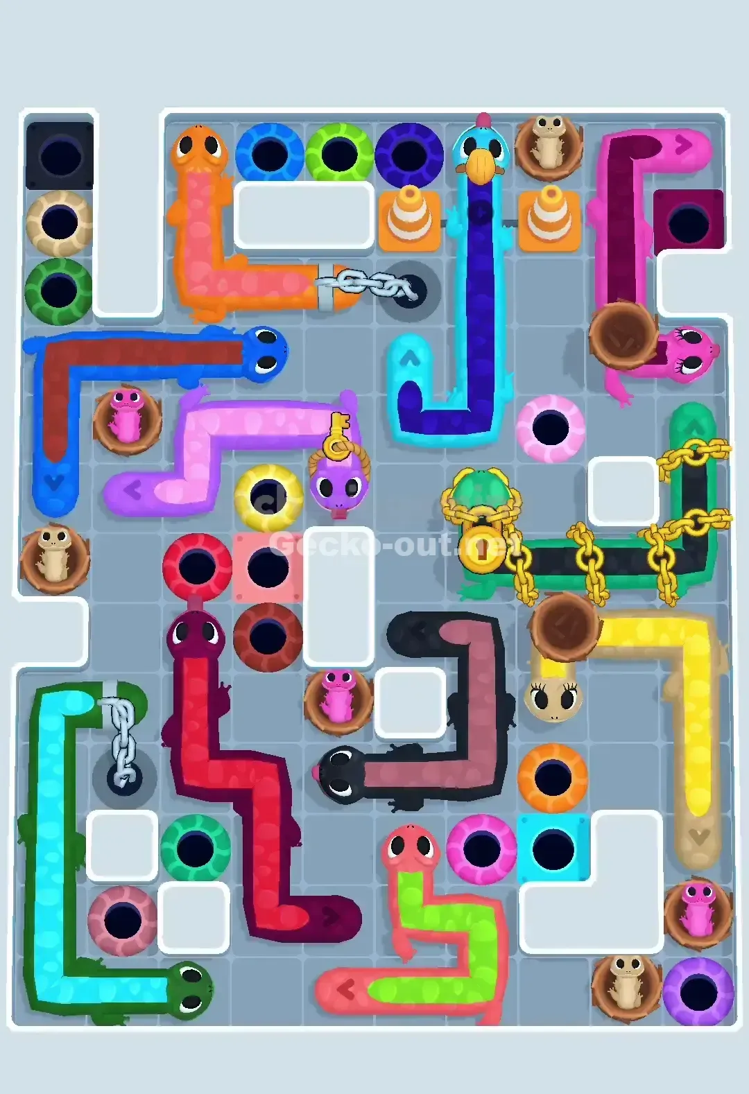 Gecko Out Level 675 Screenshot