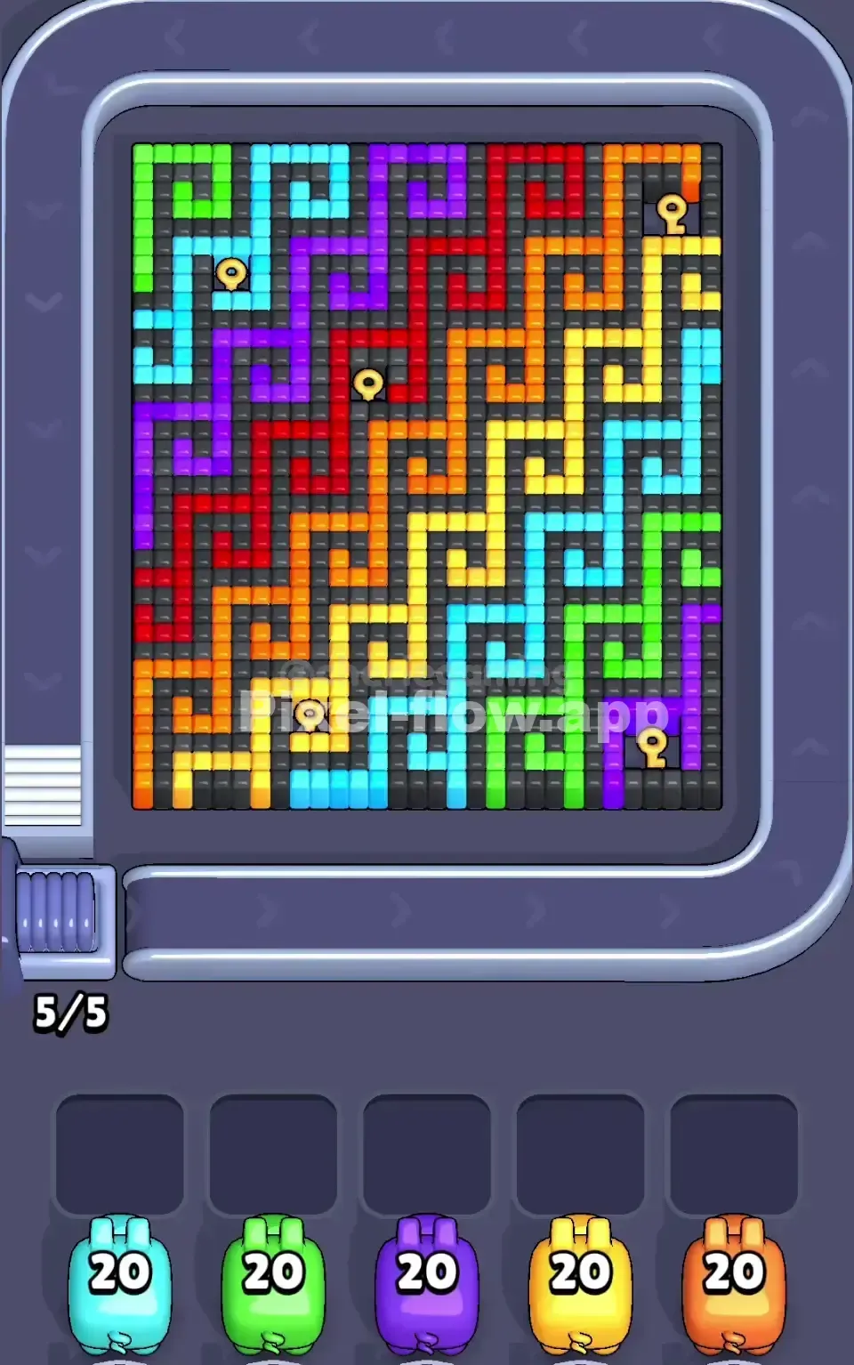 Pixel Flow Level 163 Solution (Wrong Level? Fix Here) 📸