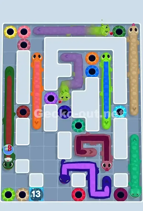 Gecko Out Level 799 Screenshot