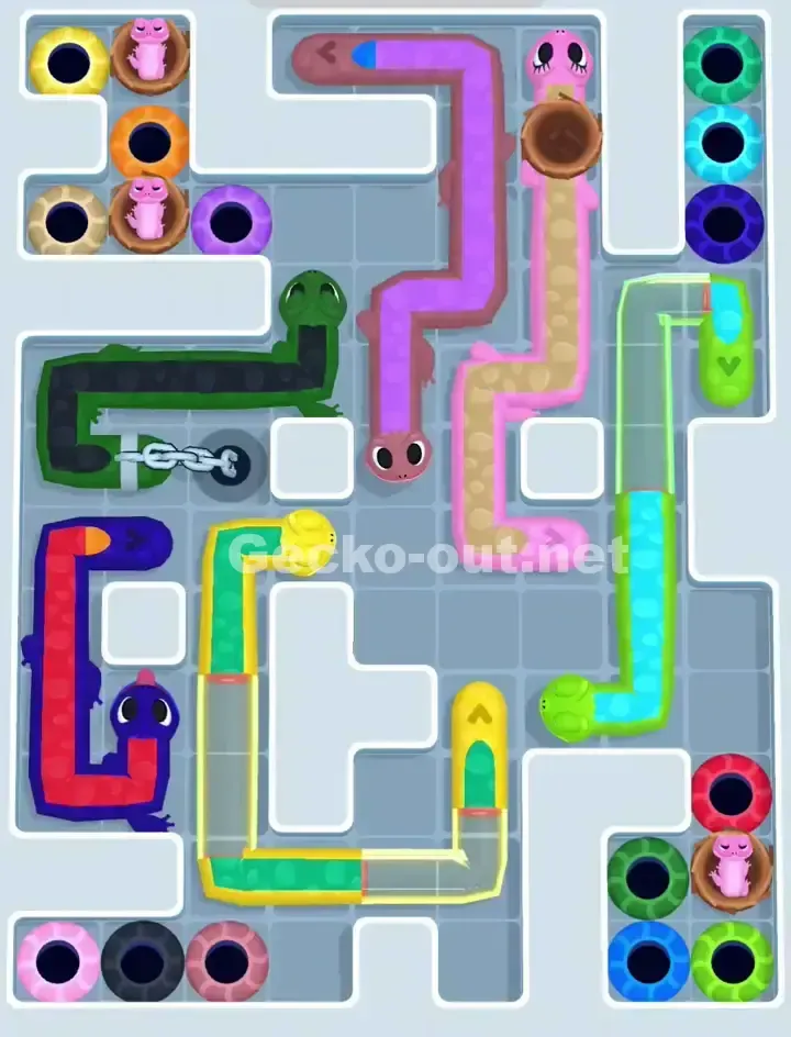 Gecko Out Level 1136 Screenshot