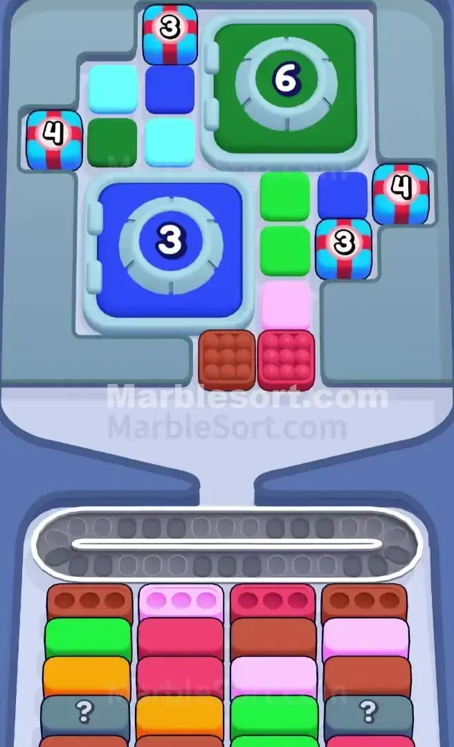 Marble Sort Level 397 Walkthrough Solution | Marble Sort 397