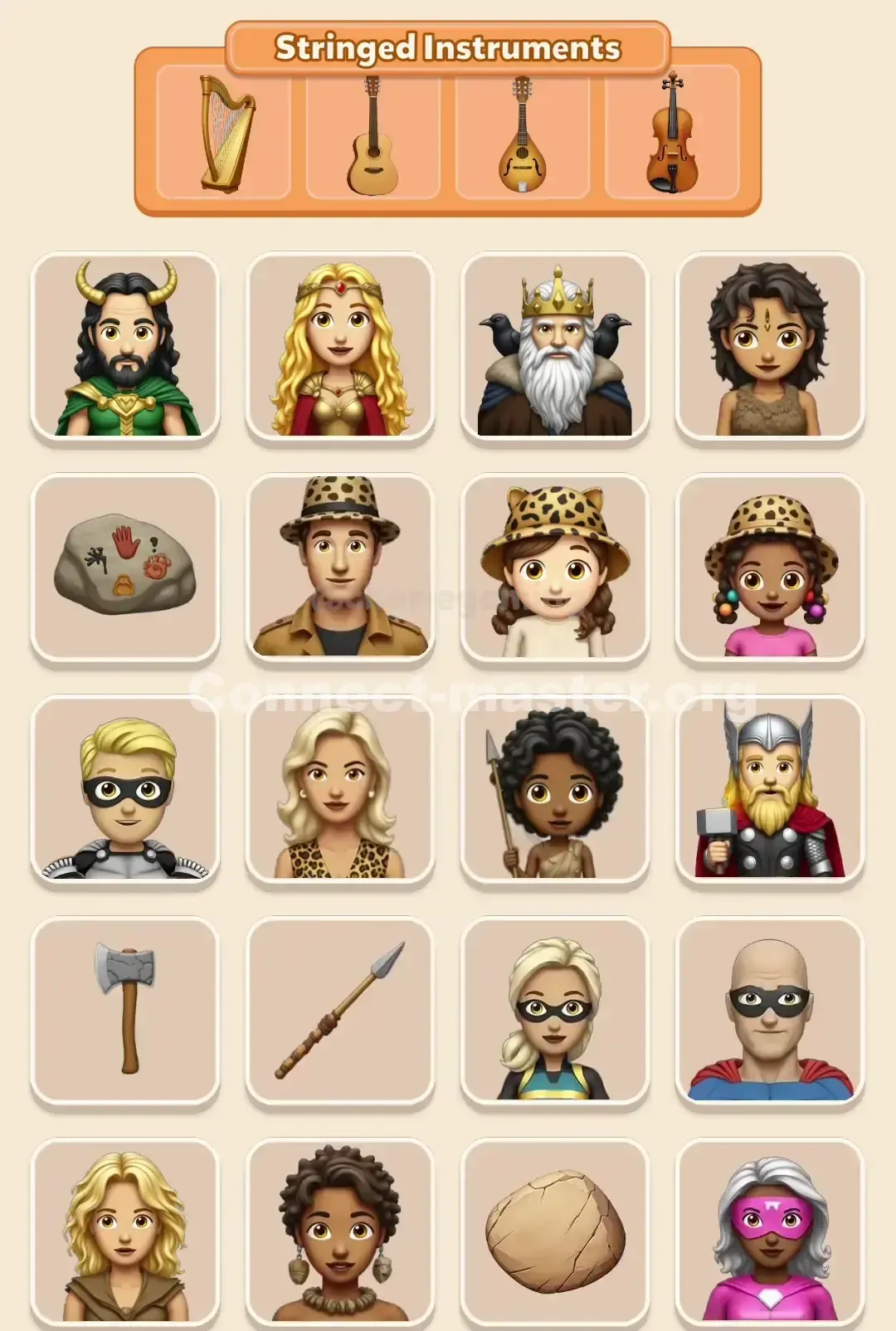 Connect Master Level 129 Solution 3