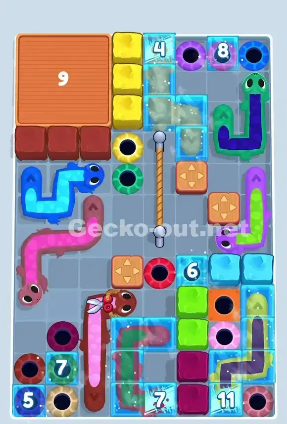 Gecko Out Level 828 Solution 1