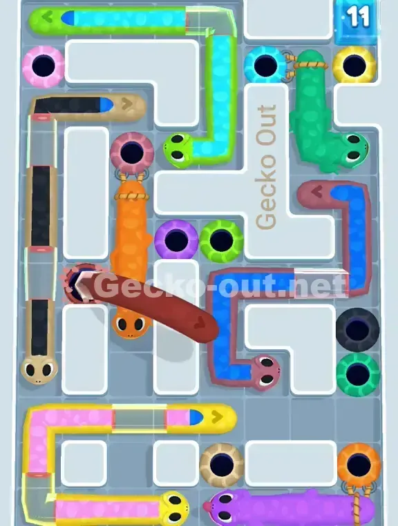 Gecko Out Level 960 Screenshot