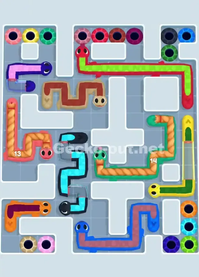 Gecko Out Level 1055 Screenshot