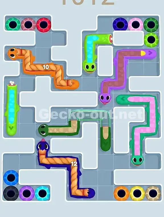 Gecko Out Level 1012 Screenshot