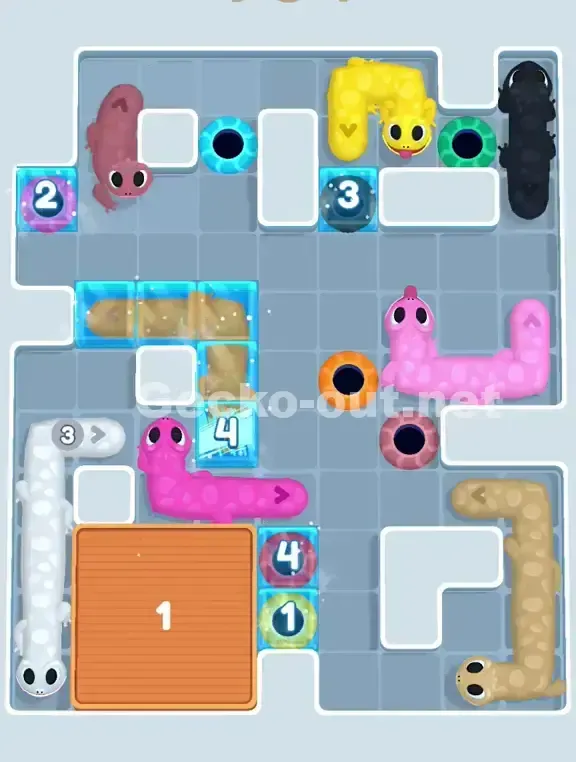 Gecko Out Level 984 Solution 2