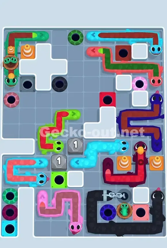 Gecko Out Level 701 Solution 2