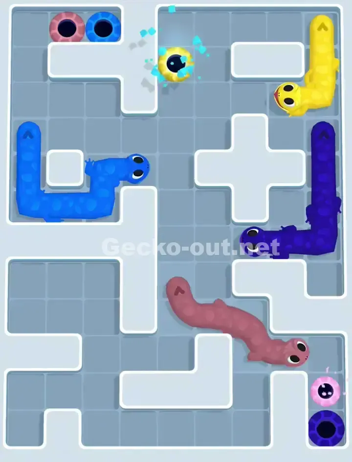 Gecko Out Level 1118 Solution 3