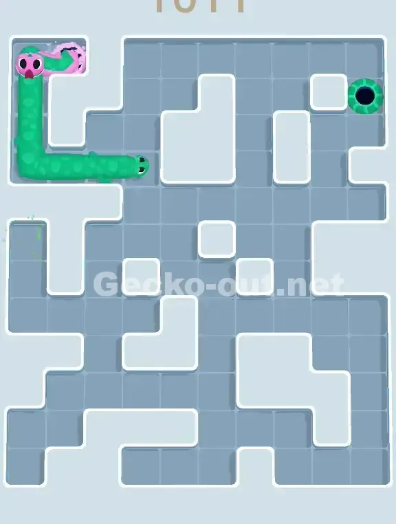 Gecko Out Level 1011 Solution 3