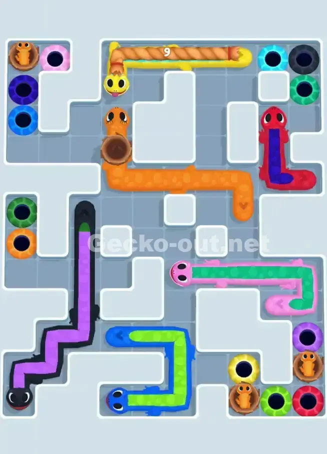 Gecko Out Level 1019 Screenshot