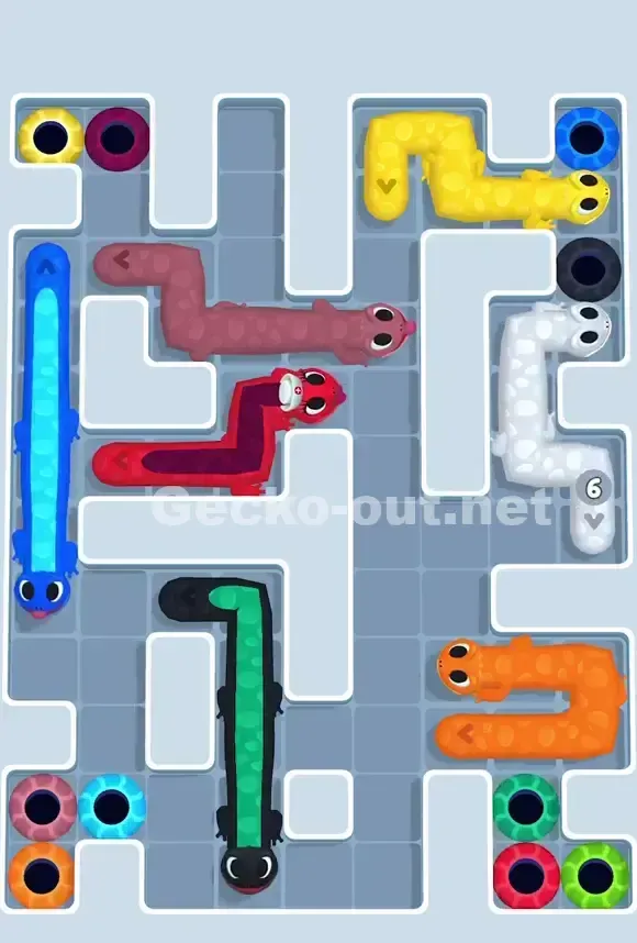 Gecko Out Level 734 Solution 2