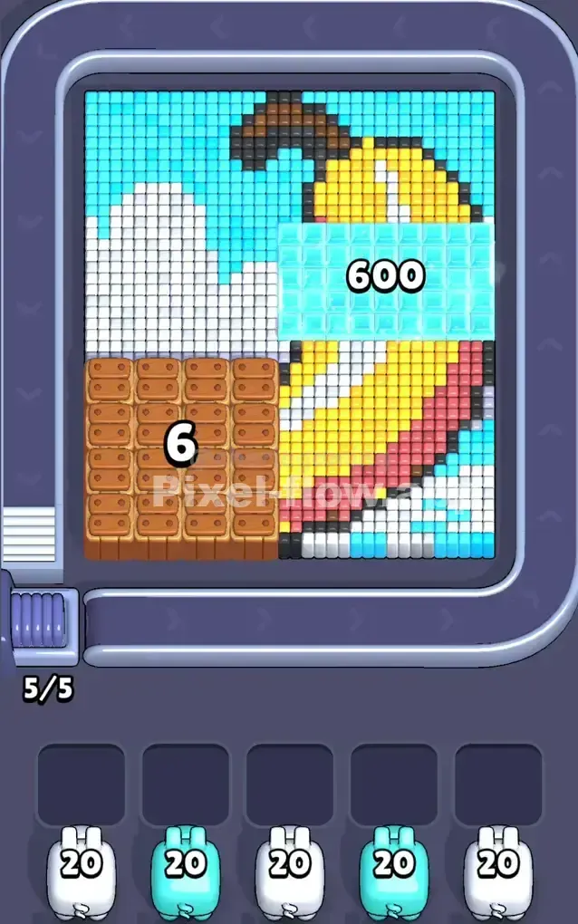 Pixel Flow Level 257 Solution (Wrong Level? Fix Here) 📸