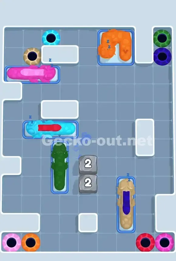 Gecko Out Level 844 Solution 2