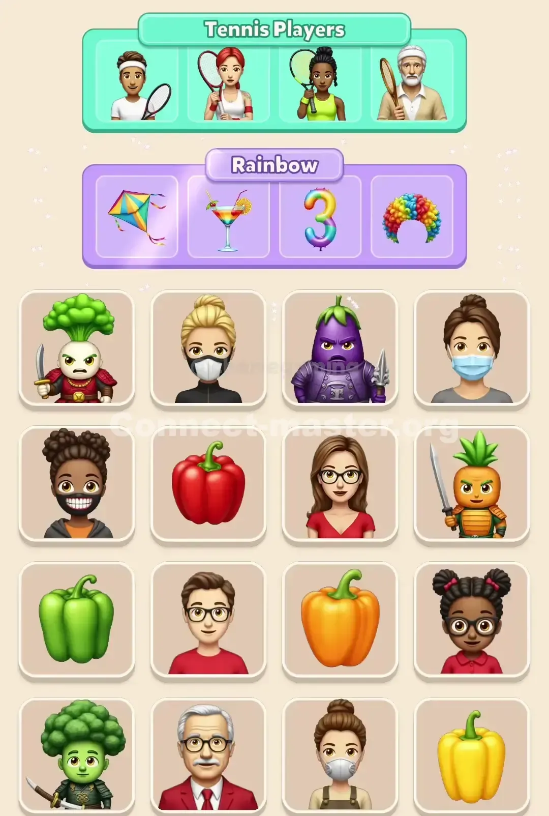 Connect Master Level 121 Solution 3