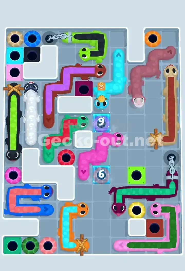 Gecko Out Level 673 Solution 1