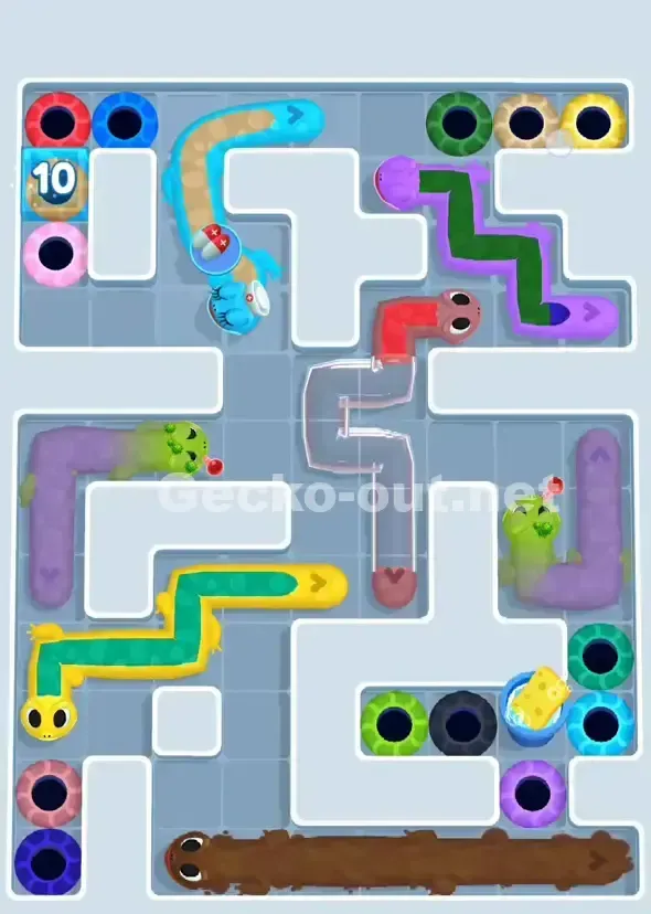 Gecko Out Level 889 Screenshot