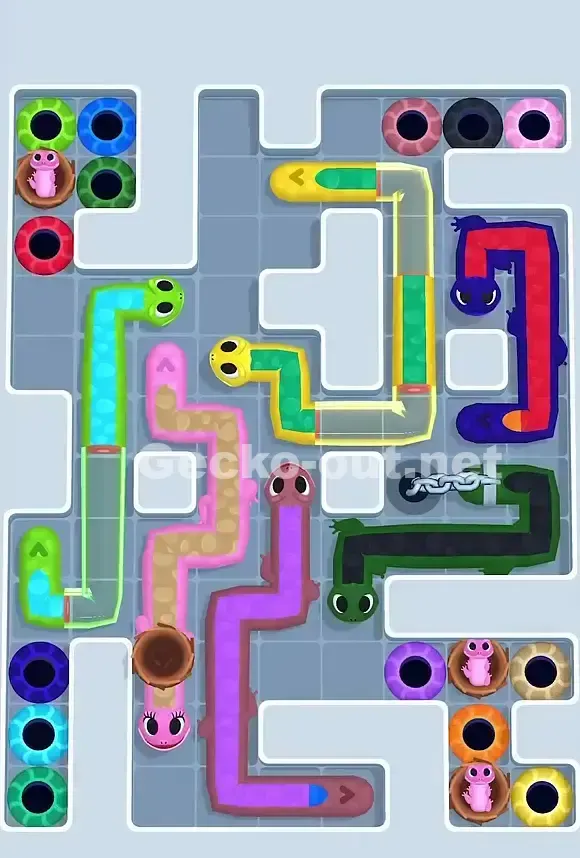 Gecko Out Level 867 Screenshot