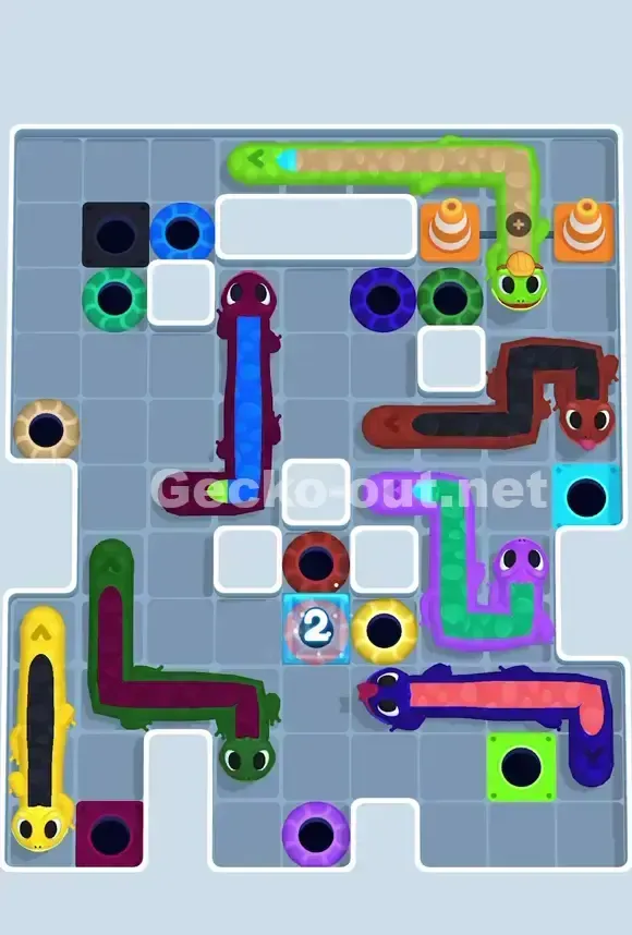 Gecko Out Level 703 Solution 2